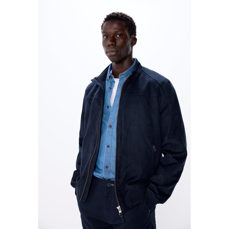 Knitted Tug-Necked Jacket