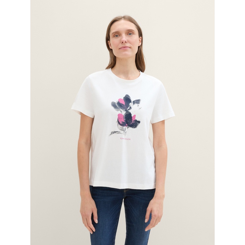 Printed T-Shirt with Organic Cotton