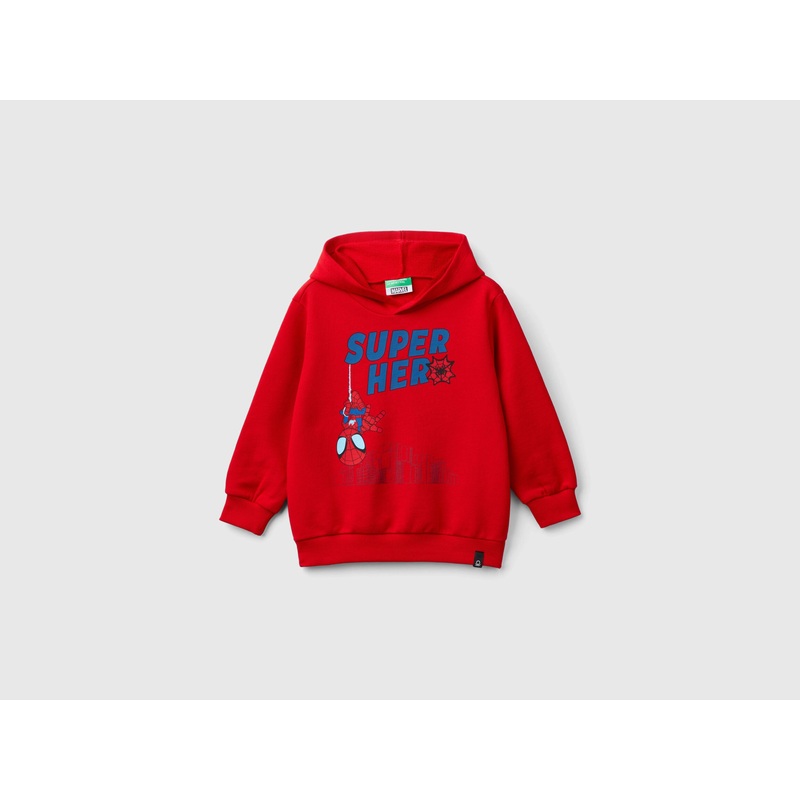 Red Marvel Spiderman Hoodie