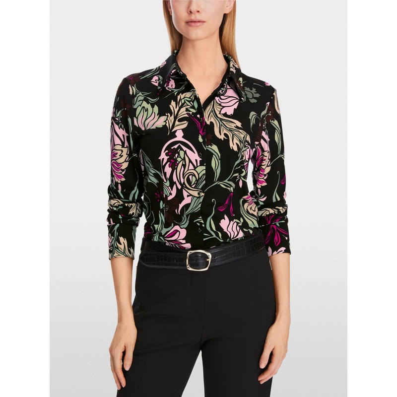 Shirt Blouse in Flower Print