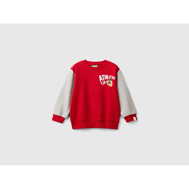 Sweatshirt with Looney Tunes Print