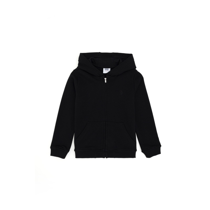 Black Sweatshirt with Hood