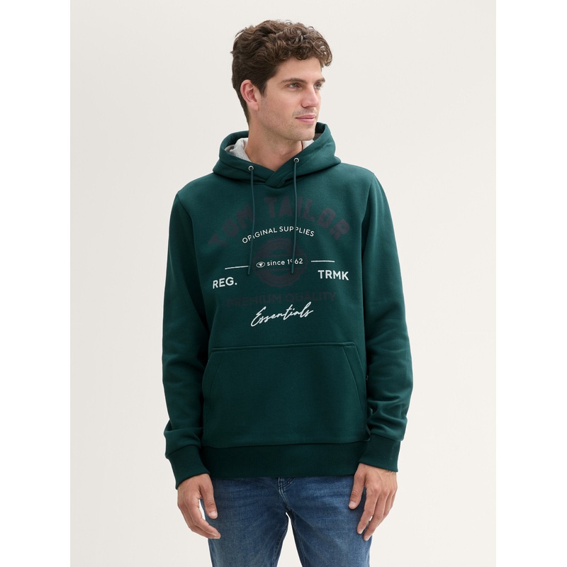 Hoodie with A Logo Print