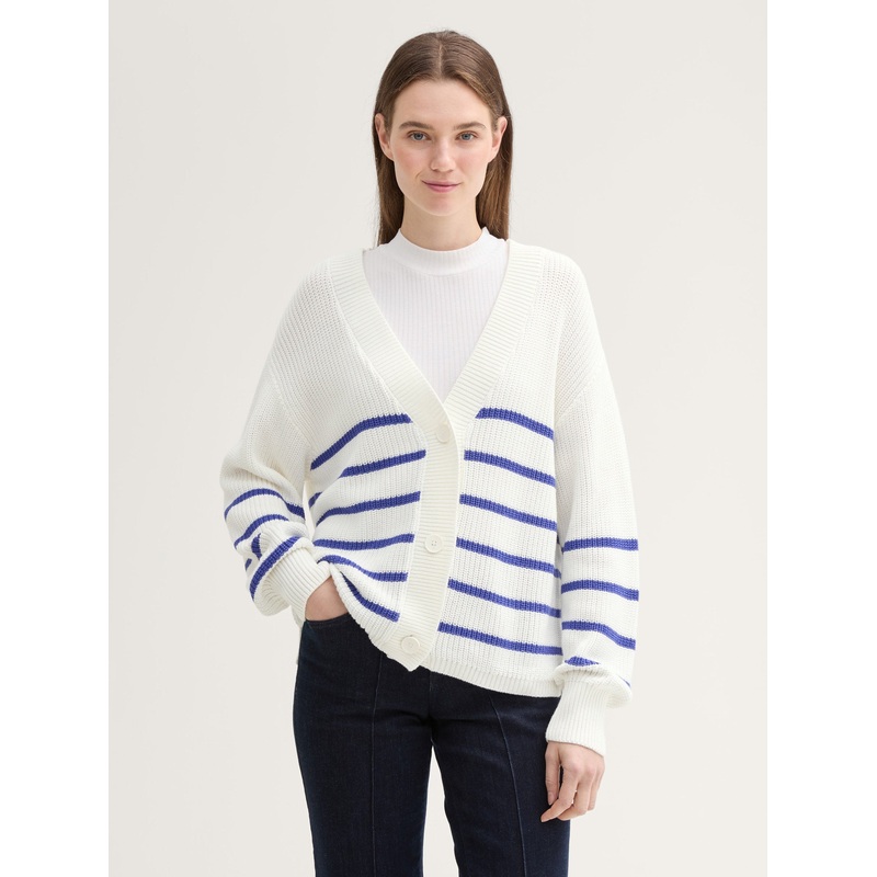 Knit V-Neck Cardigan