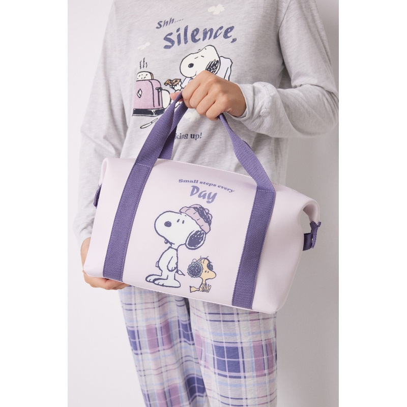 Neoprene Travel Bag Lila Snoopy