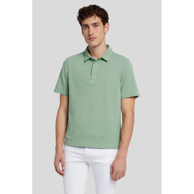 Polo Piqu Celadon