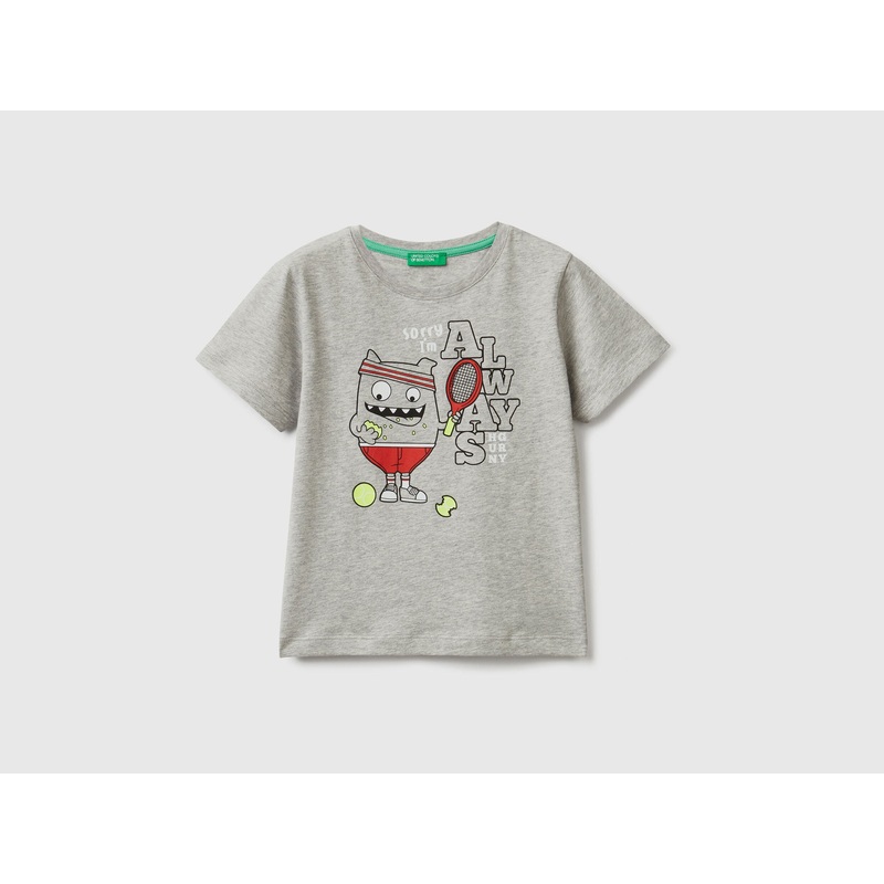 T-Shirt With Animal Print