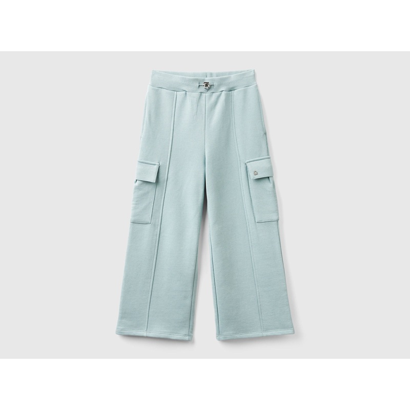 Wide Fit Cargo Trousers