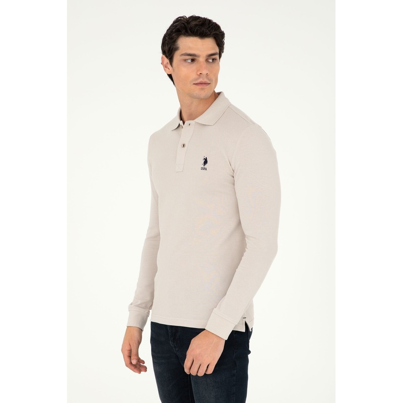 Beige Polo Shirt