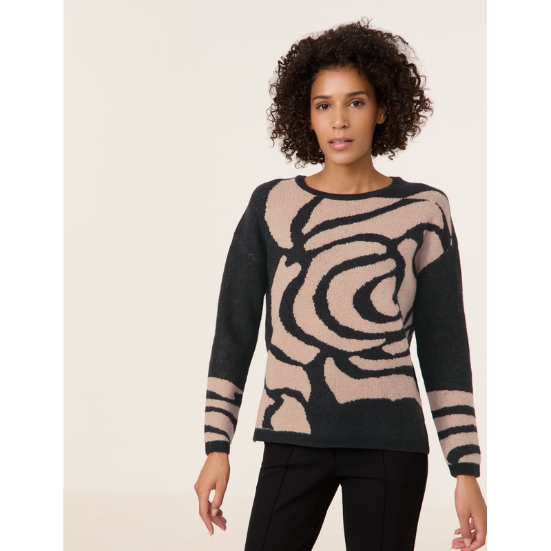 Cardboard Sweater with Wool Content