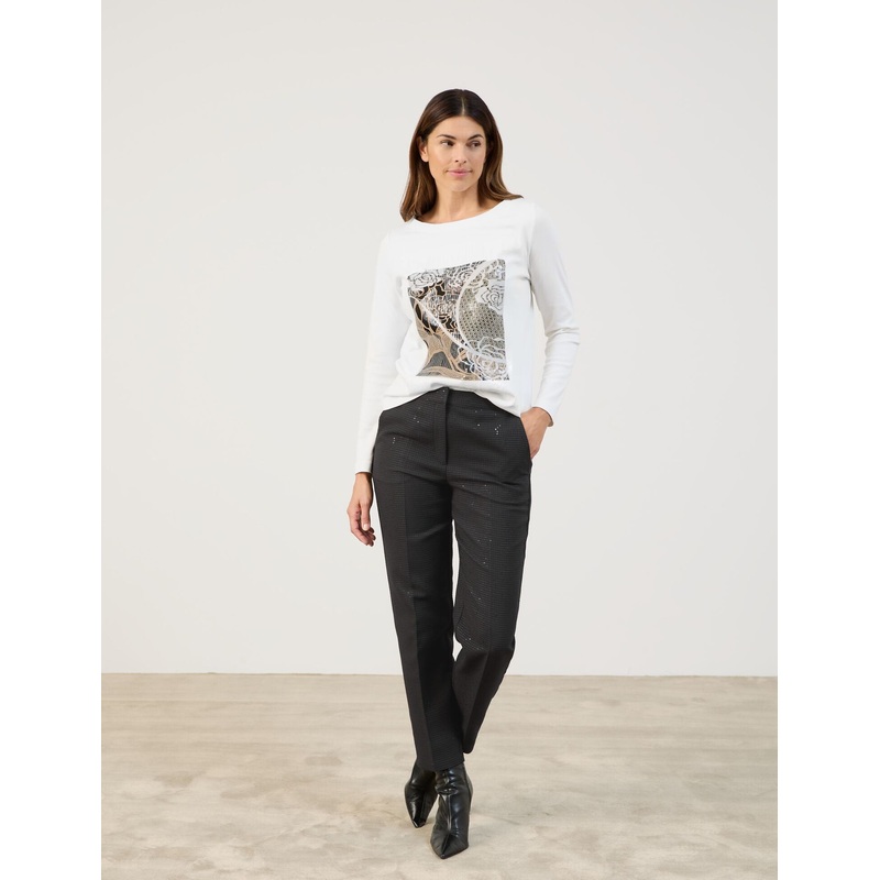 Elegant Pants with Sequins