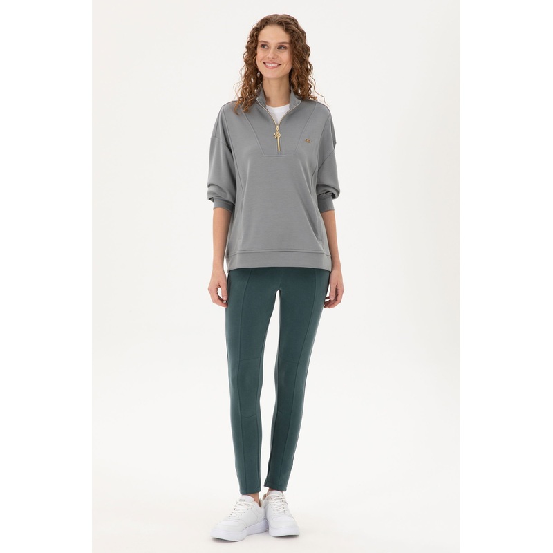 Green Skinny Fit Chino Trousers