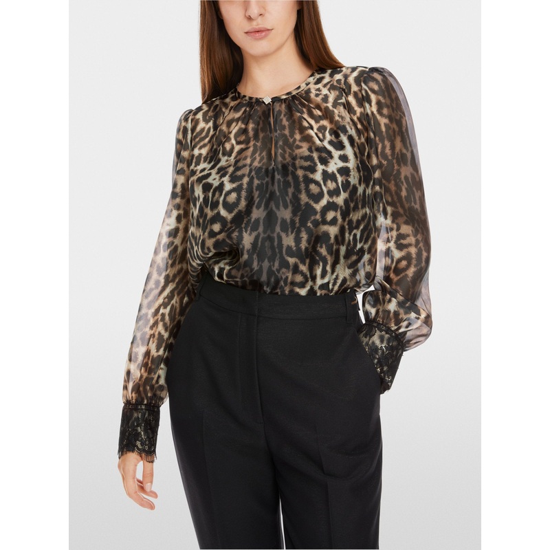 Leo Blouse with Lace Details