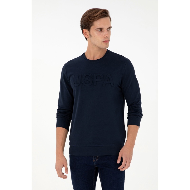 Navy Blue Sweatshirt with Uspa Logo