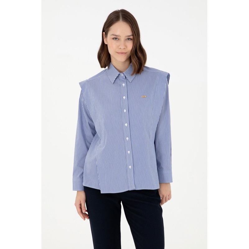 Blue Striped Button Down