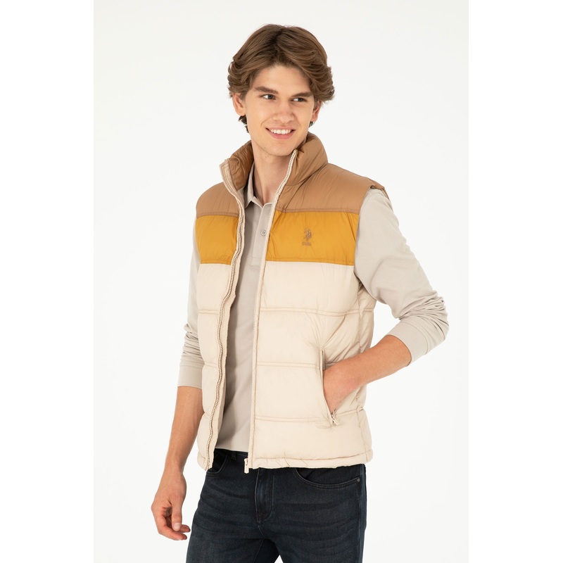 Brown Woven Vest