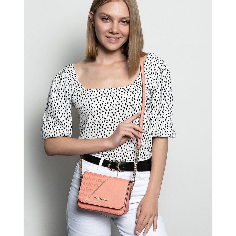 Coral Messenger Bag
