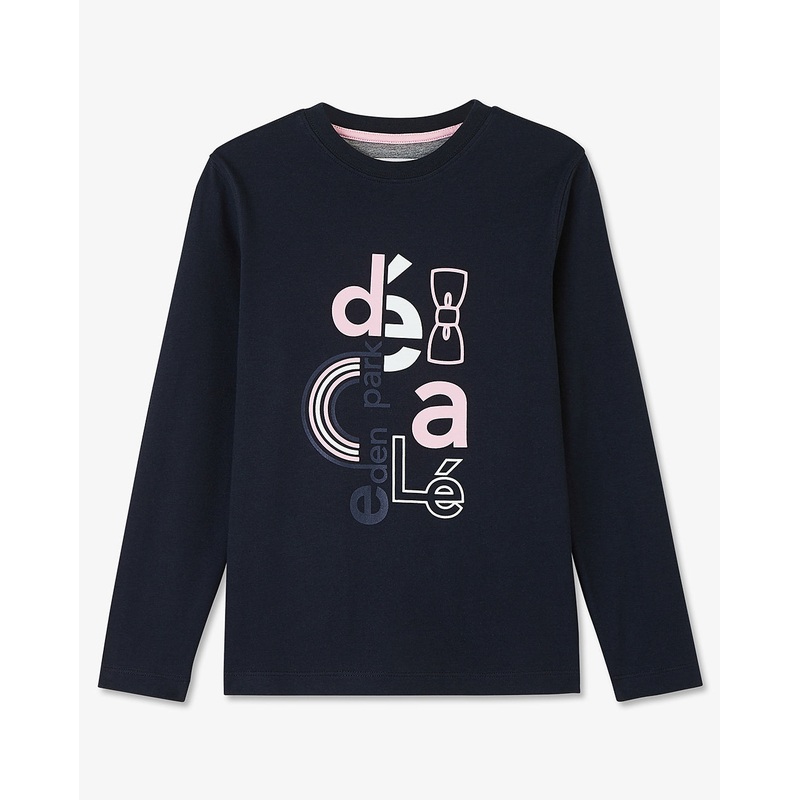 Dark Blue T-Shirt Manches Longues