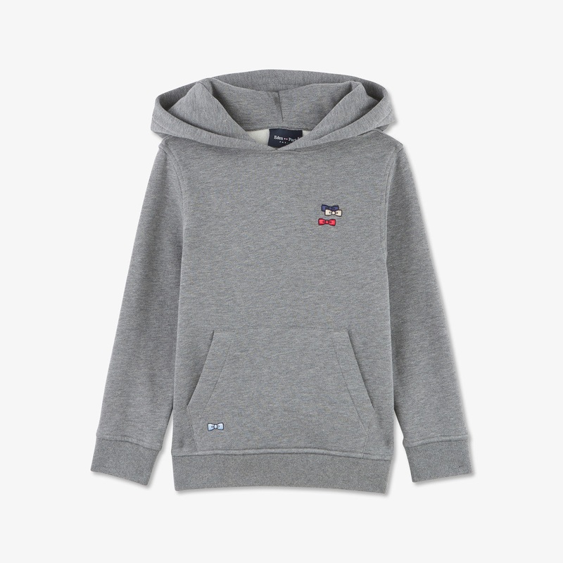 Grey Hooded Sweatshirt
