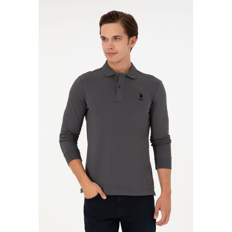 Grey Polo Shirt