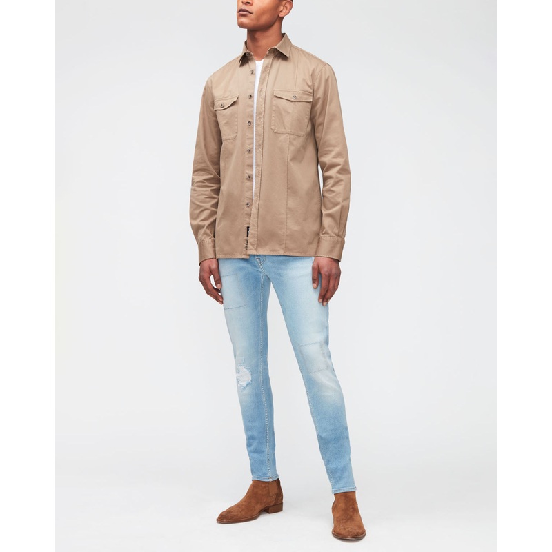 Light Blue Ronnie Tapered Stretch Tek Eco Game On