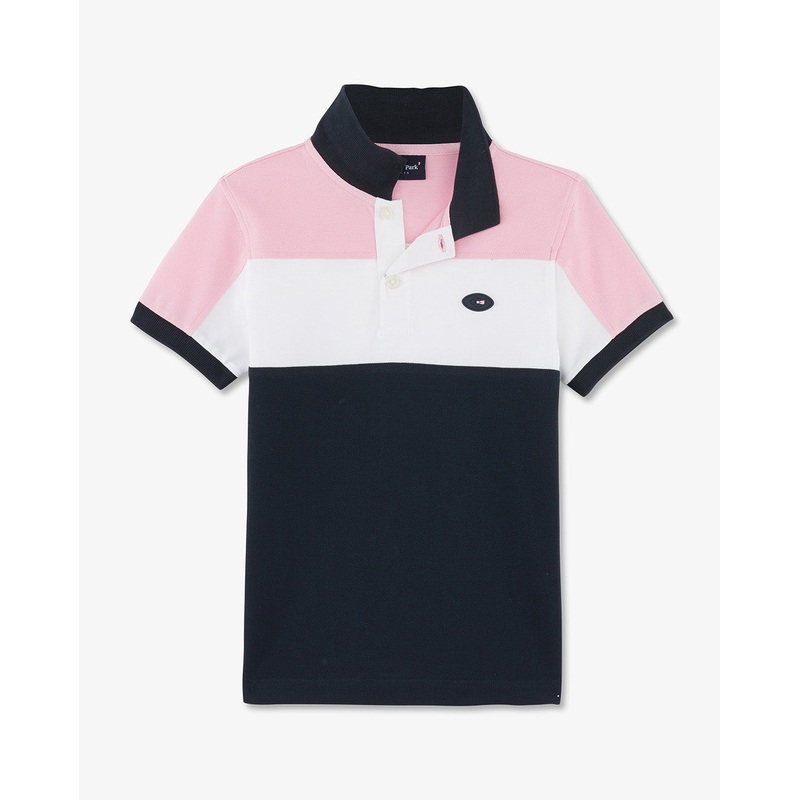 Pink Polo Manches Courtes