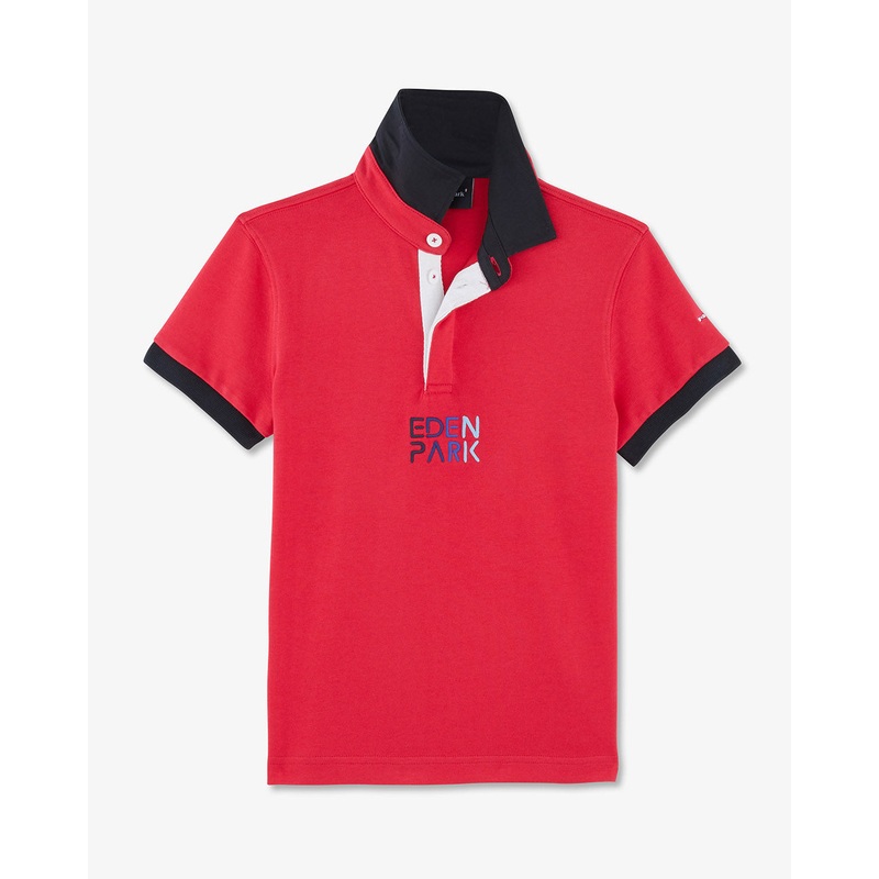 Red Maillot Manches Courtes