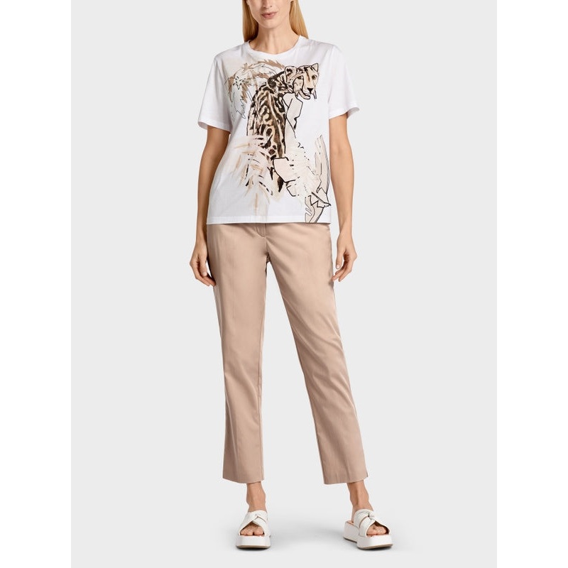 T-Shirt With Animal Motifs