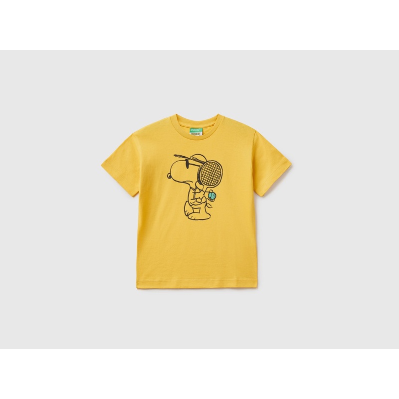 T-Shirt With Peanuts Print