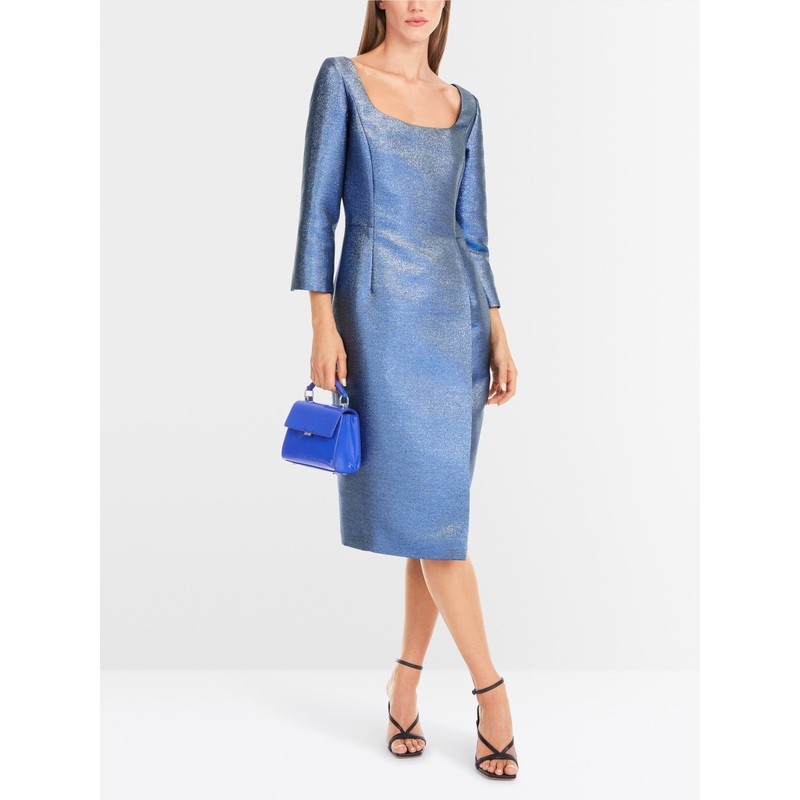 Dress in Shimmering Metallic Shine