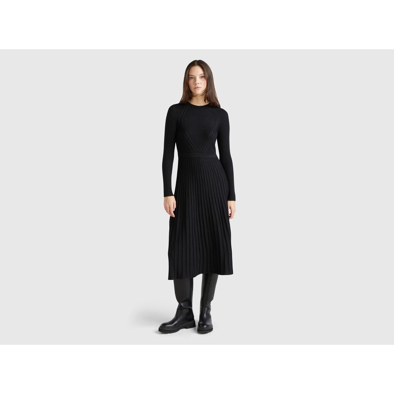 Knit Dress with Lurex