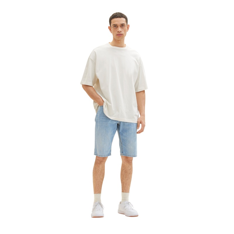 Light Blue Denim Shorts