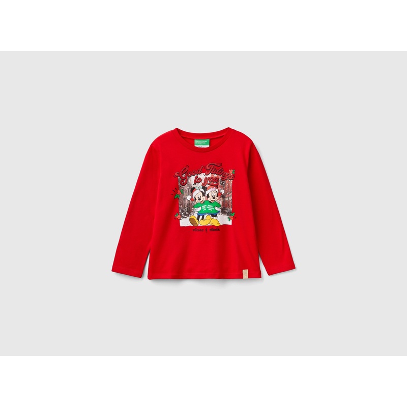 Minnie and Mickey Mouse Christmas T-Shirt