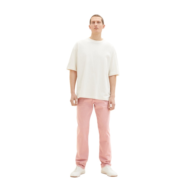 Pink Standard Fit Jeans