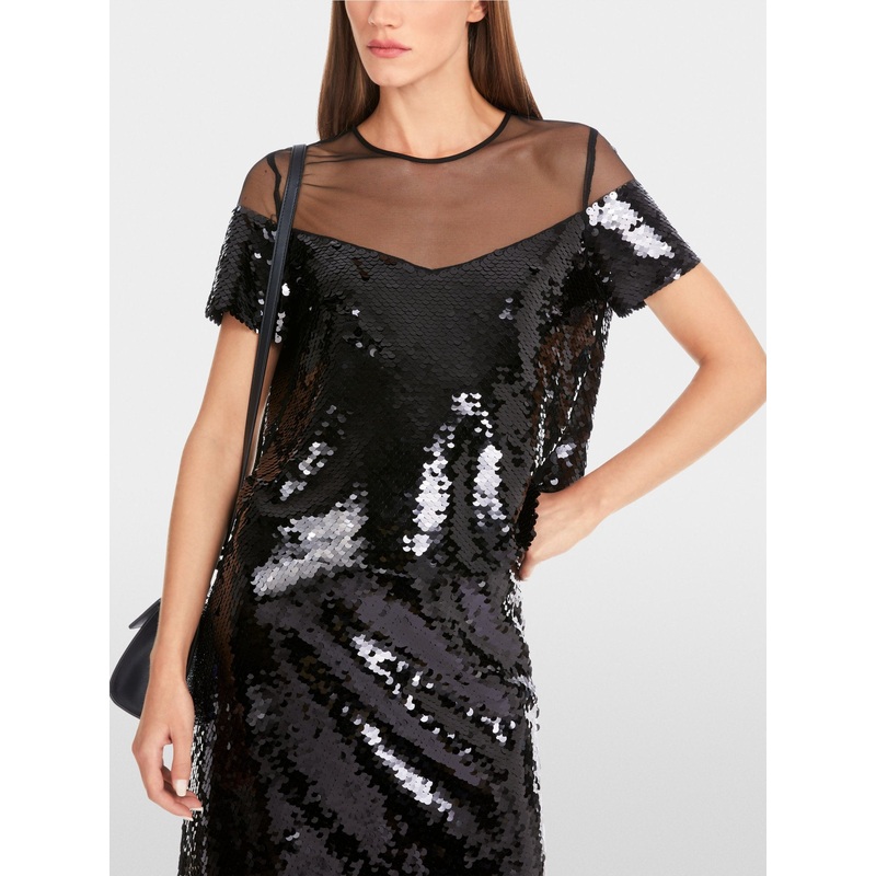 Shiny Blouse with Sequins