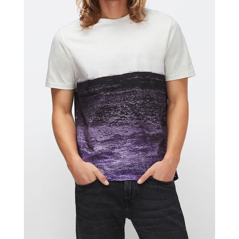 Tee Allover Desert Print Multicolour