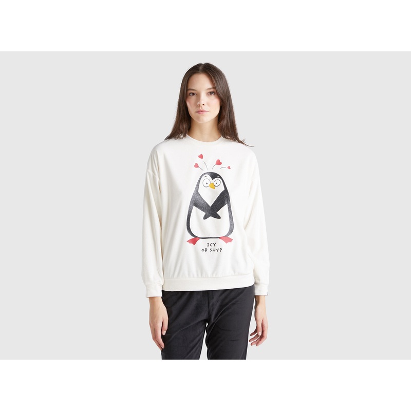 Top with Penguin Print
