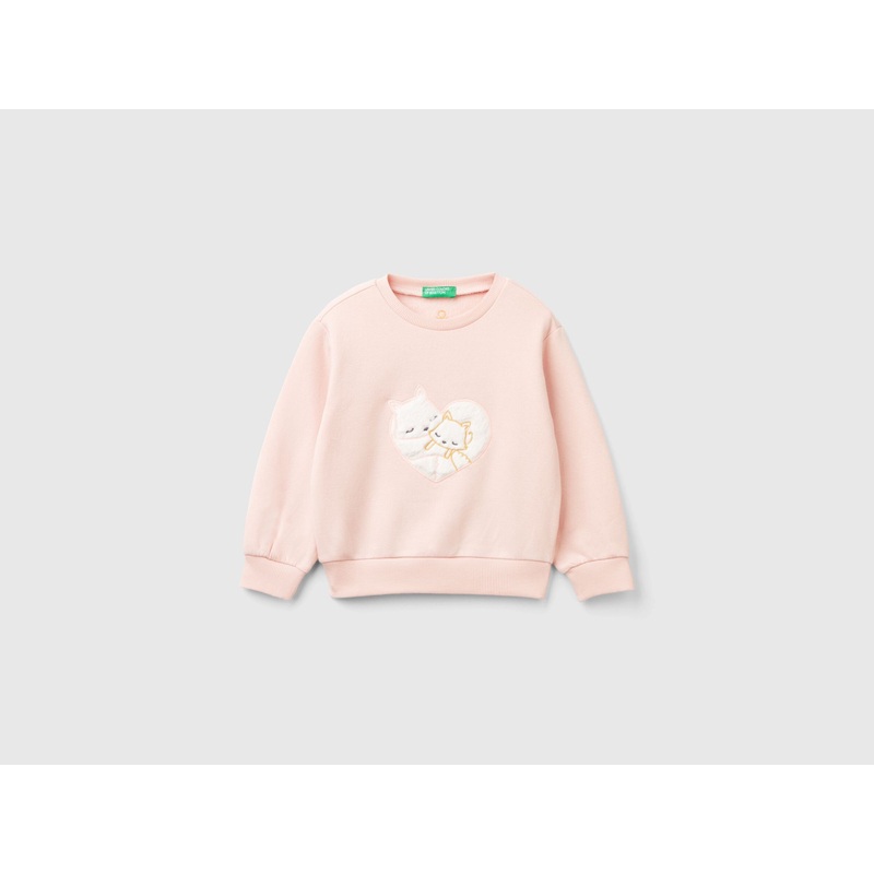 Warm Sweatshirt with Patch