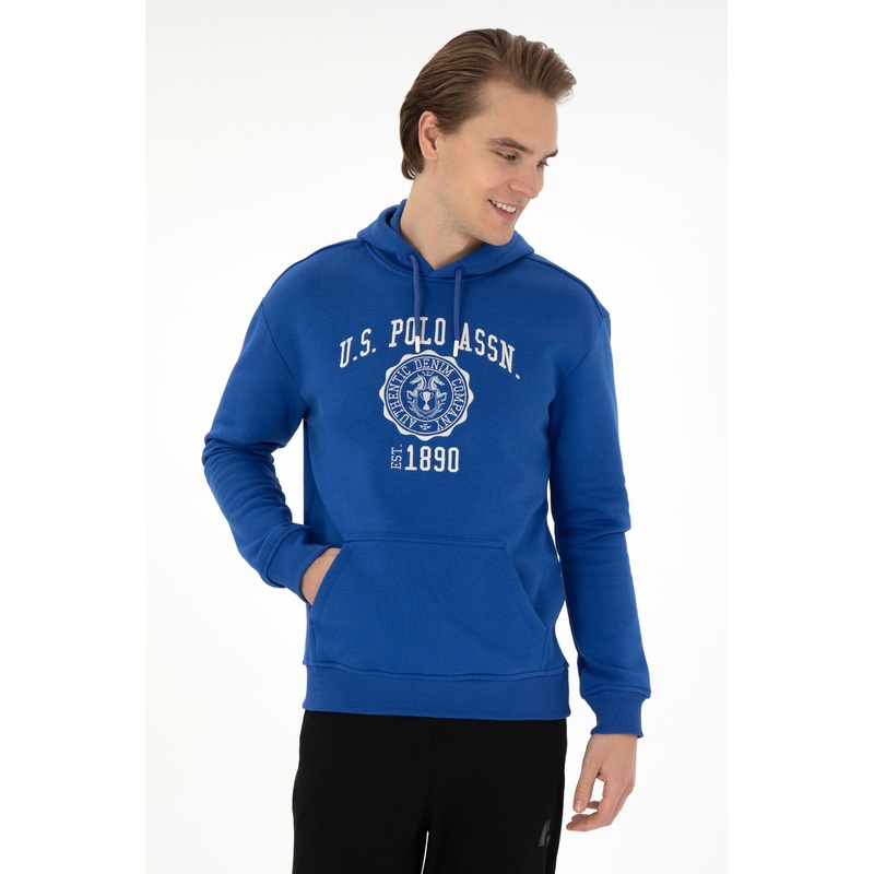 Blue Hoodie With Uspa Logo