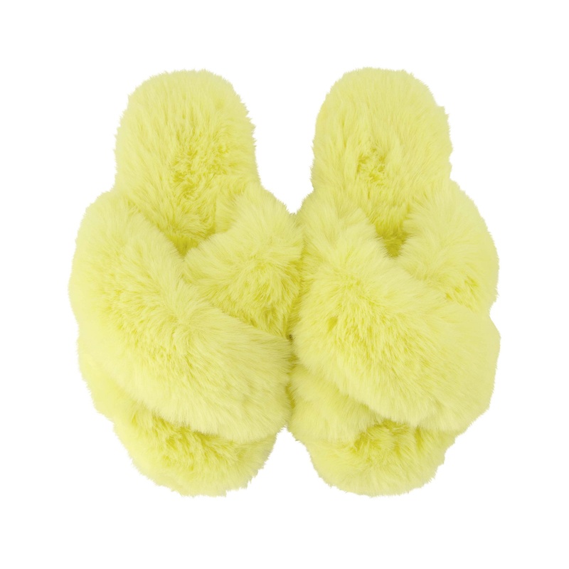 Fake Fur Slippers