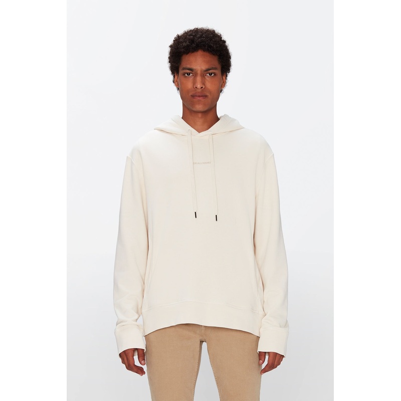 Hoodie Mineral Dye Ecru