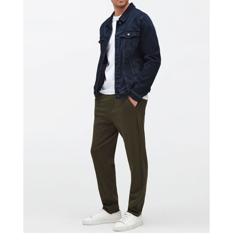 Kaki Travel Chino Double Knit Army