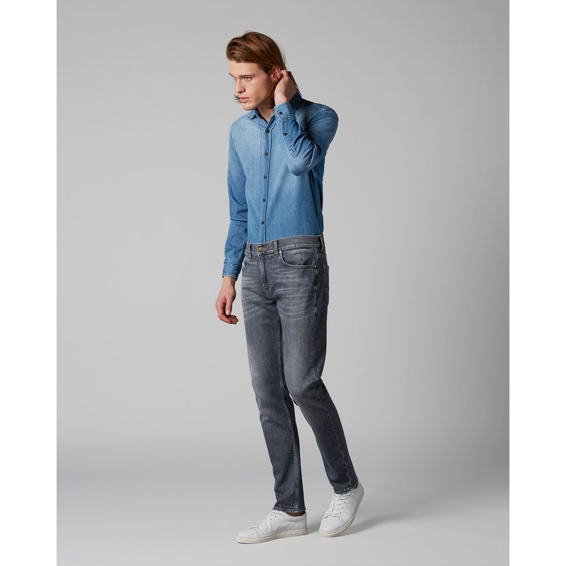 Light Grey Kayden Golly Mid Grey With Embro Detail