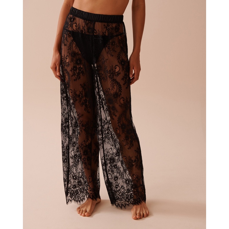 Sheer Lace Pants