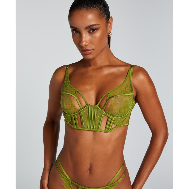 Billie Non-Padded Longline Underwired Bra in Different Cup Sizes
