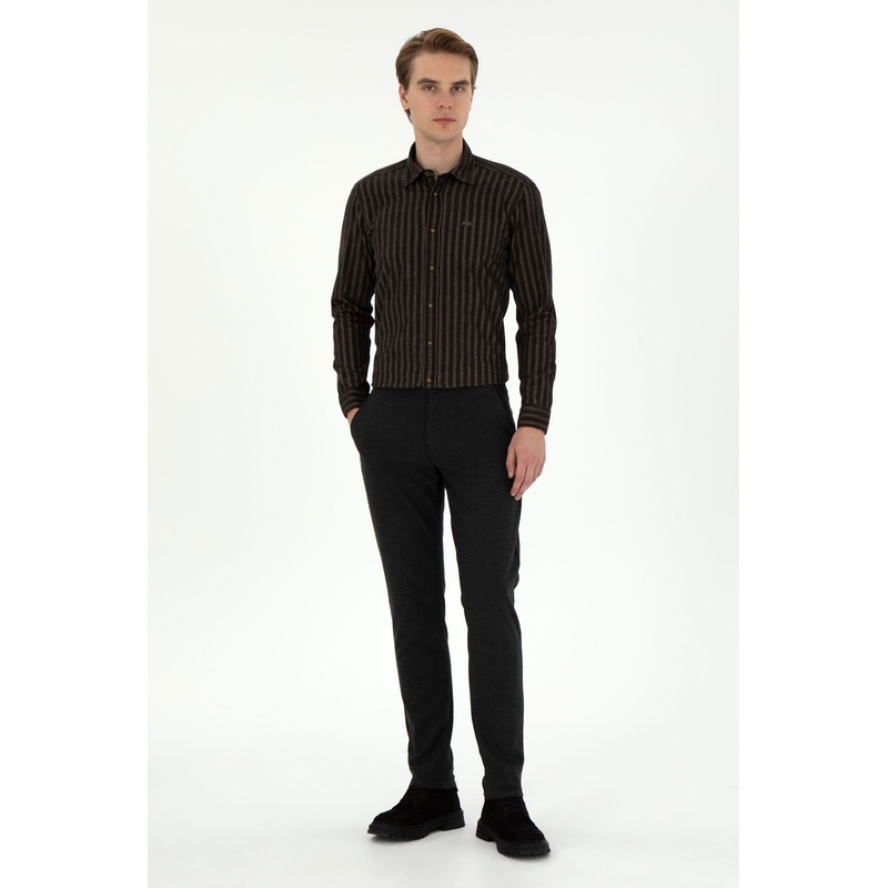 Grey Chino Trousers