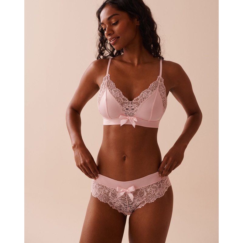Lace and Microfiber 2-piece Set