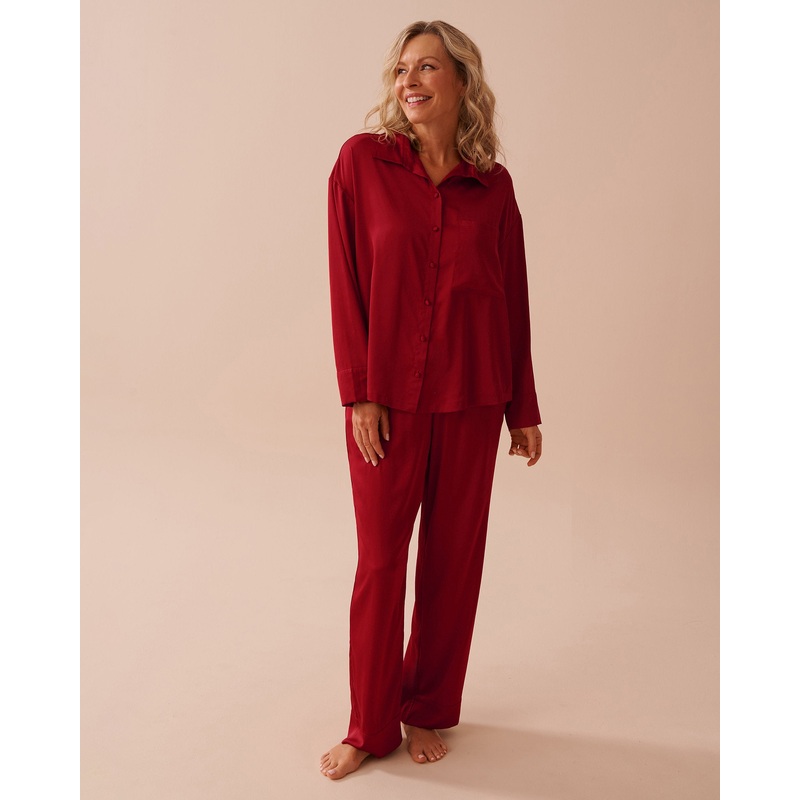 Satin Pajama Set