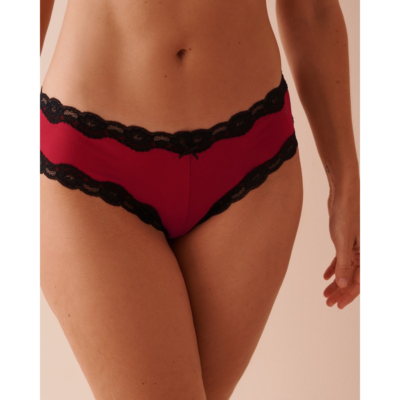 Super Soft Lace Detail Cheeky Panty