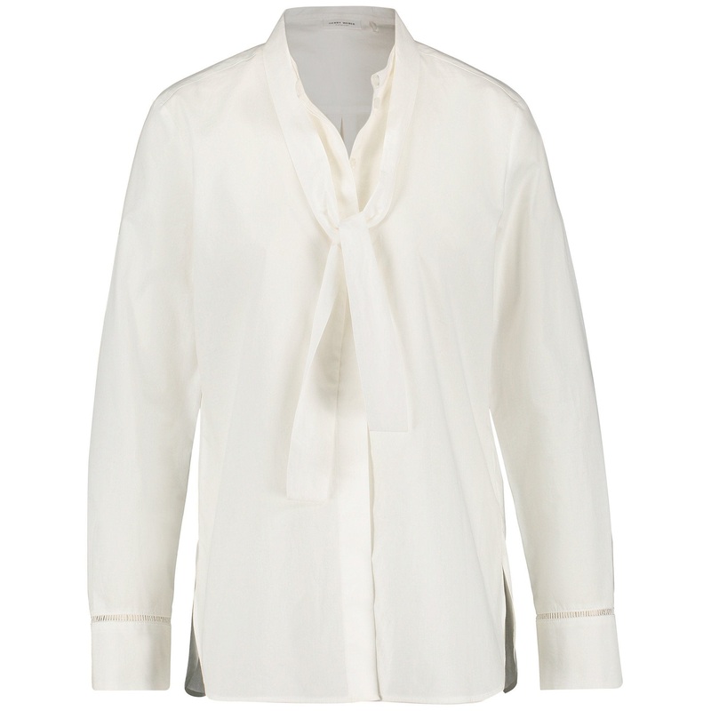 Elegant Pussycat Bow Blouse Made Of Sustainable Cotton
